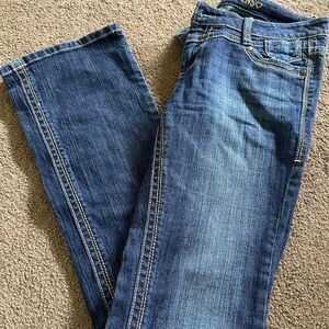 Papaya Women's Blue and Navy Jeans